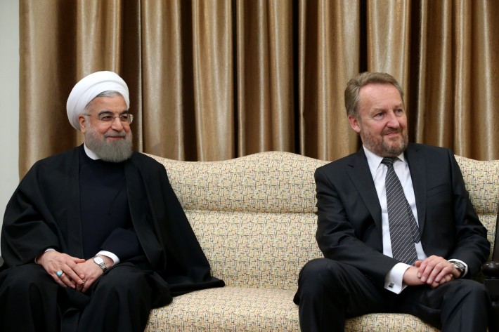 لقاء الإمام الخامنئي مع رئيس مجلس الرئاسة في البوسنة والهرسك
