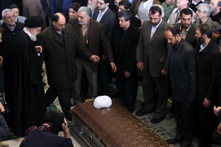 صلاة الميت على جثمان الراحل الشيخ هاشمي رفسنجاني