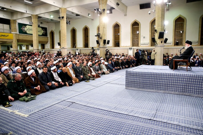 لقاء الإمام الخامنئي بأهالي آذربيجان الشرقية/تقرير مصور