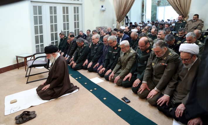 لقاء الإمام الخامنئي بقادة القوات المسلحة