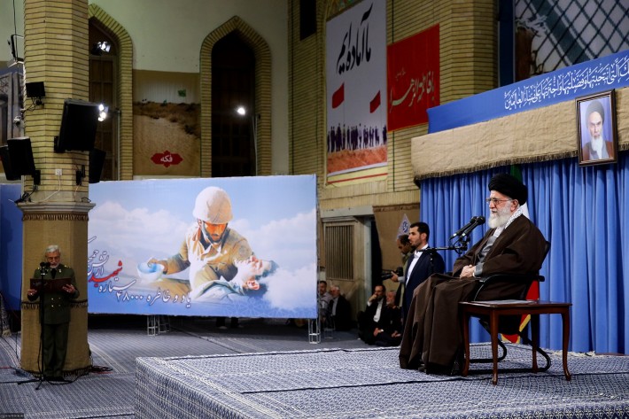 لقاء الإمام الخامنئي بقادة وعناصر جيش الجمهورية الإسلامية