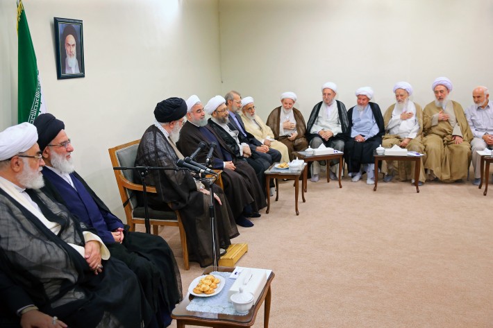 لقاء الإمام الخامنئي برئيس وأعضاء مجمع تشخيص مصلحة النظام الجدد(البوم)
