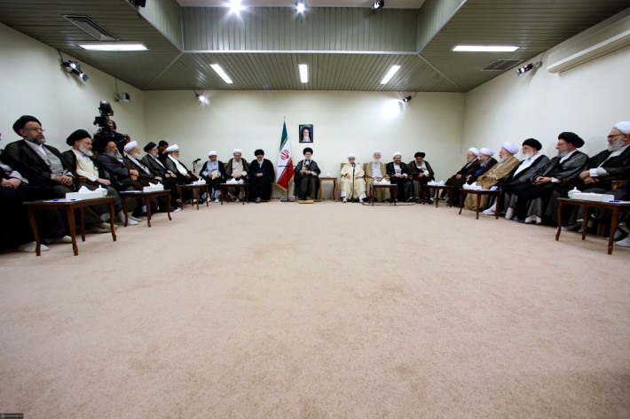 لقاء الإمام الخامنئي برئيس وأعضاء مجلس خبراء القيادة