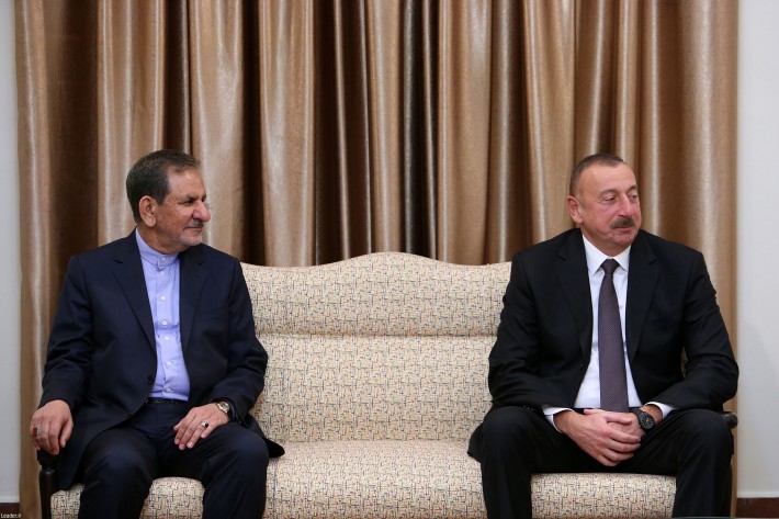 لقاء السيد الهام علي اف رئيس جمهورية آذربيجان