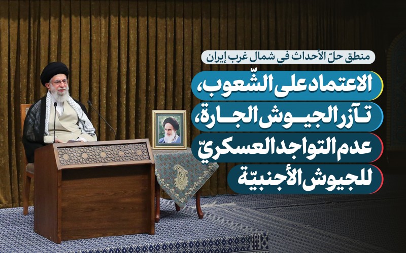مقتطفات من كلمة الإمام الخامنئي في مراسم التخريج لطلاب جامعات الضباط التابعة للقوات المسلحة في جمهورية ايران الإسلامية