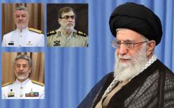 القائد العام للقوات المسلحة يُعيِّن ثلاثة قادة جدد في جيش الجمهورية الإسلامية